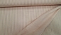 Preview: Baumwoll Musselin Doubleface streifen apricot-rosa